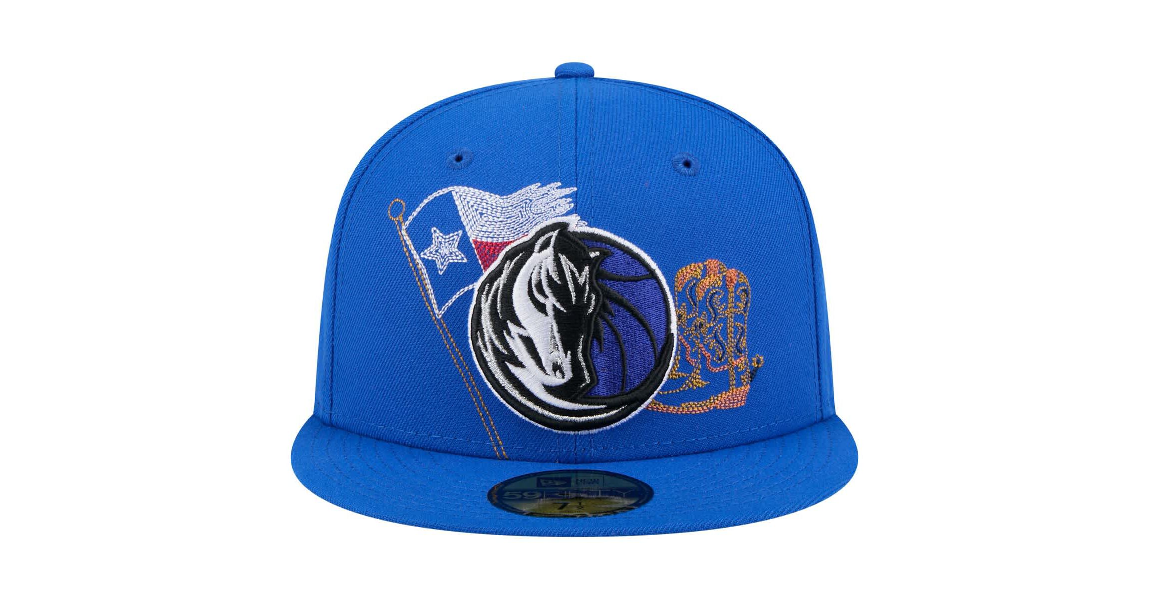 NBA Dallas Mavericks State Stitch 59FIFTY Fitted Hat