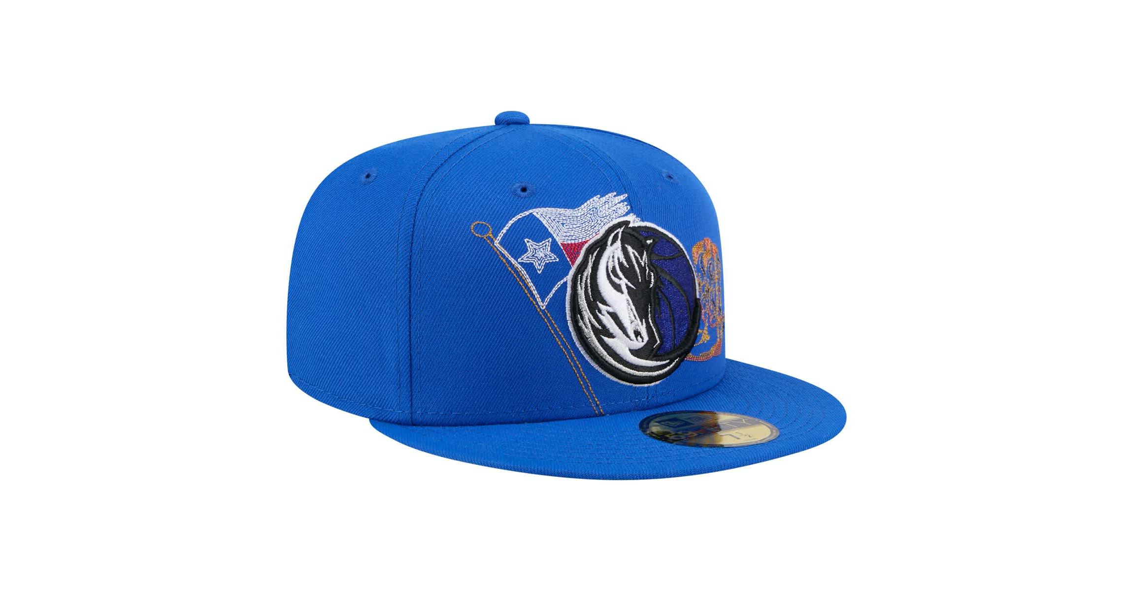 NBA Dallas Mavericks State Stitch 59FIFTY Fitted Hat