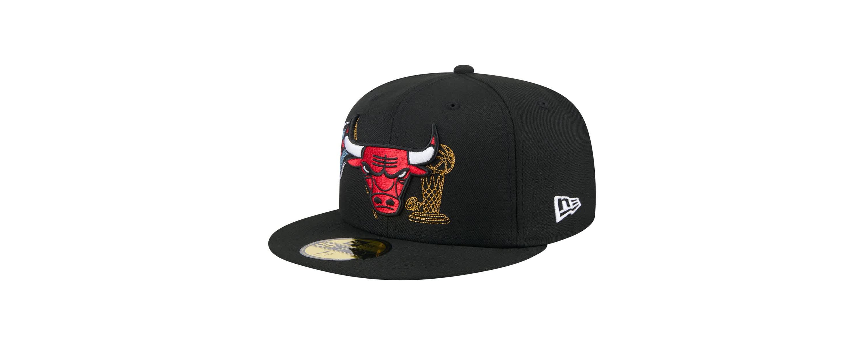 NBA Chicago Bulls State Stitch 59FIFTY Fitted Hat