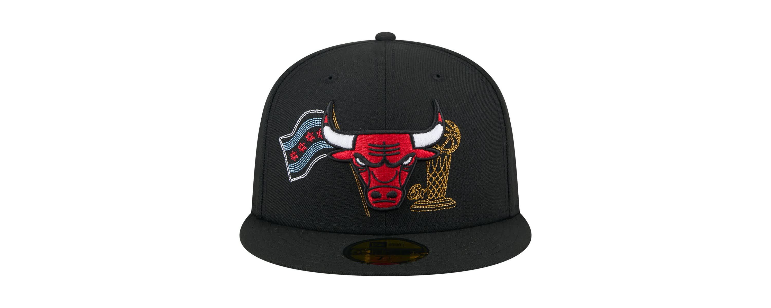NBA Chicago Bulls State Stitch 59FIFTY Fitted Hat