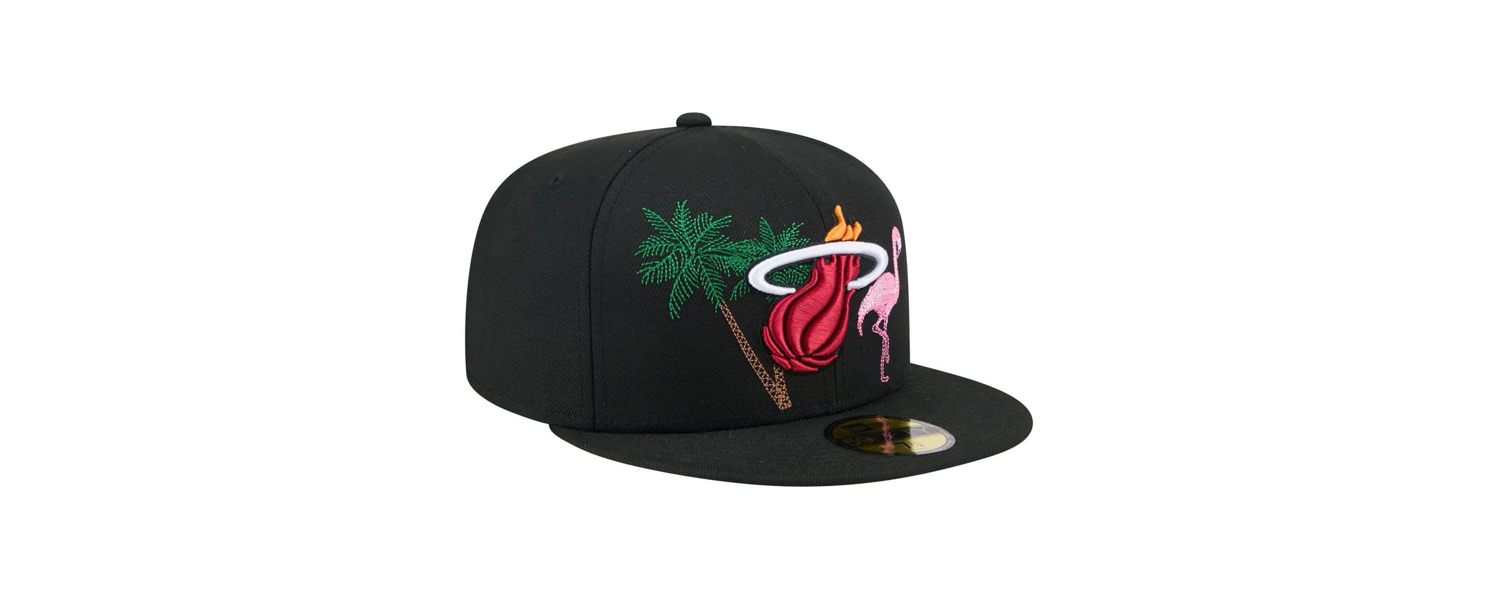 NBA Miami Heat State Stitch 59FIFTY Fitted Hat