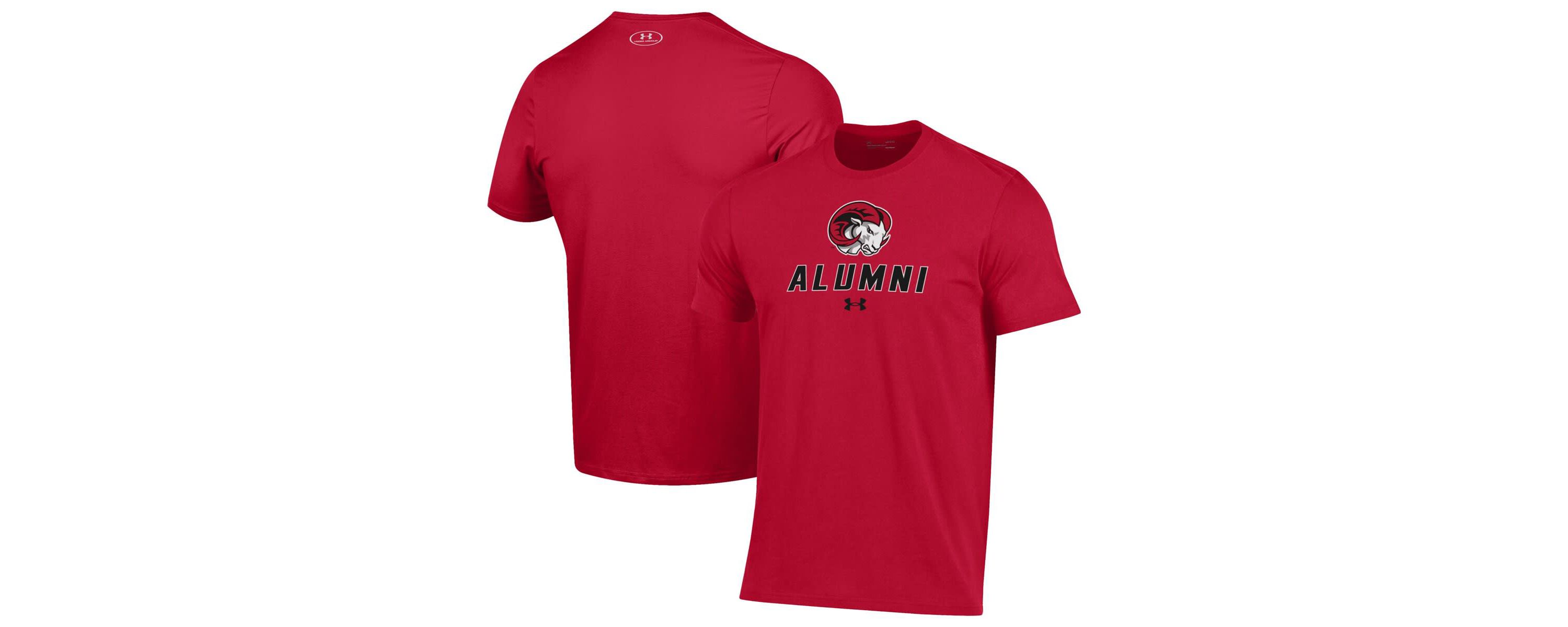 NCAA Under Armour Winston-Salem State Rams Alumni Performance T-Shirt