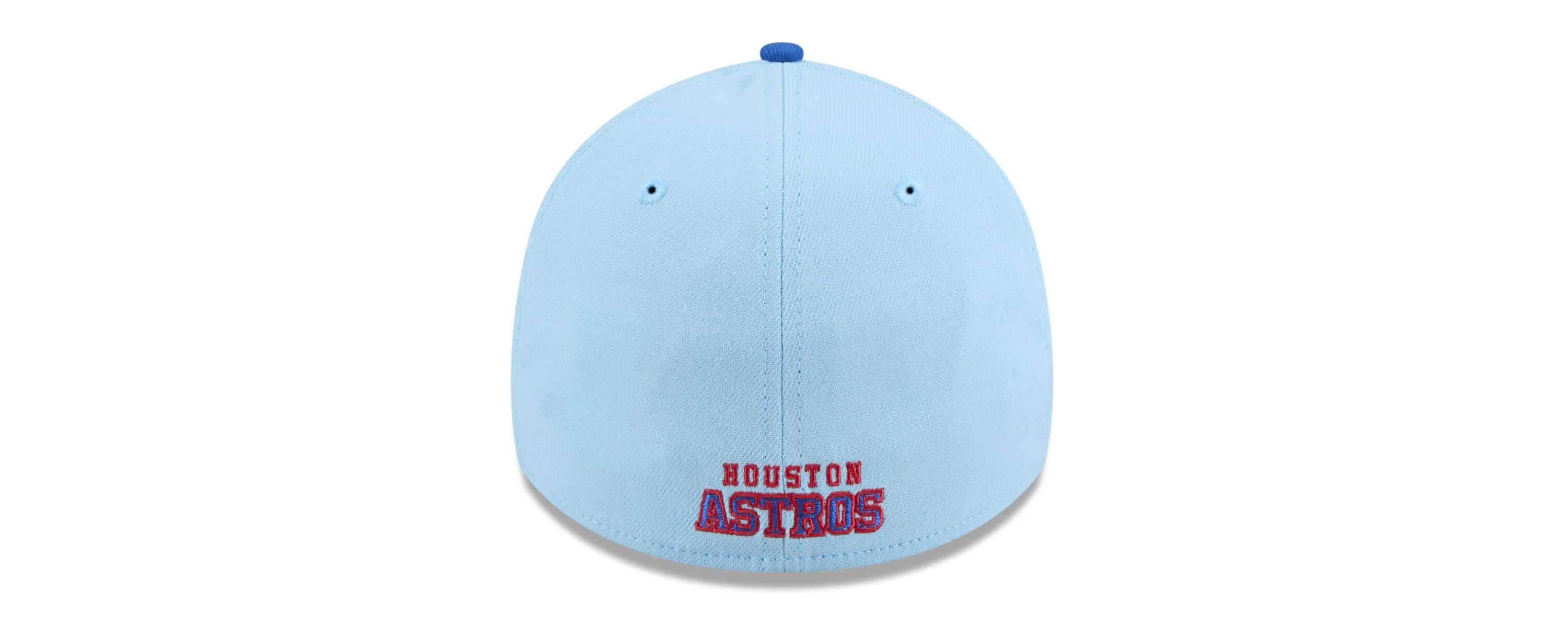 MLB Light Blue/Blue Houston Astros 2025 Fourth of July 39THIRTY Flex Hat