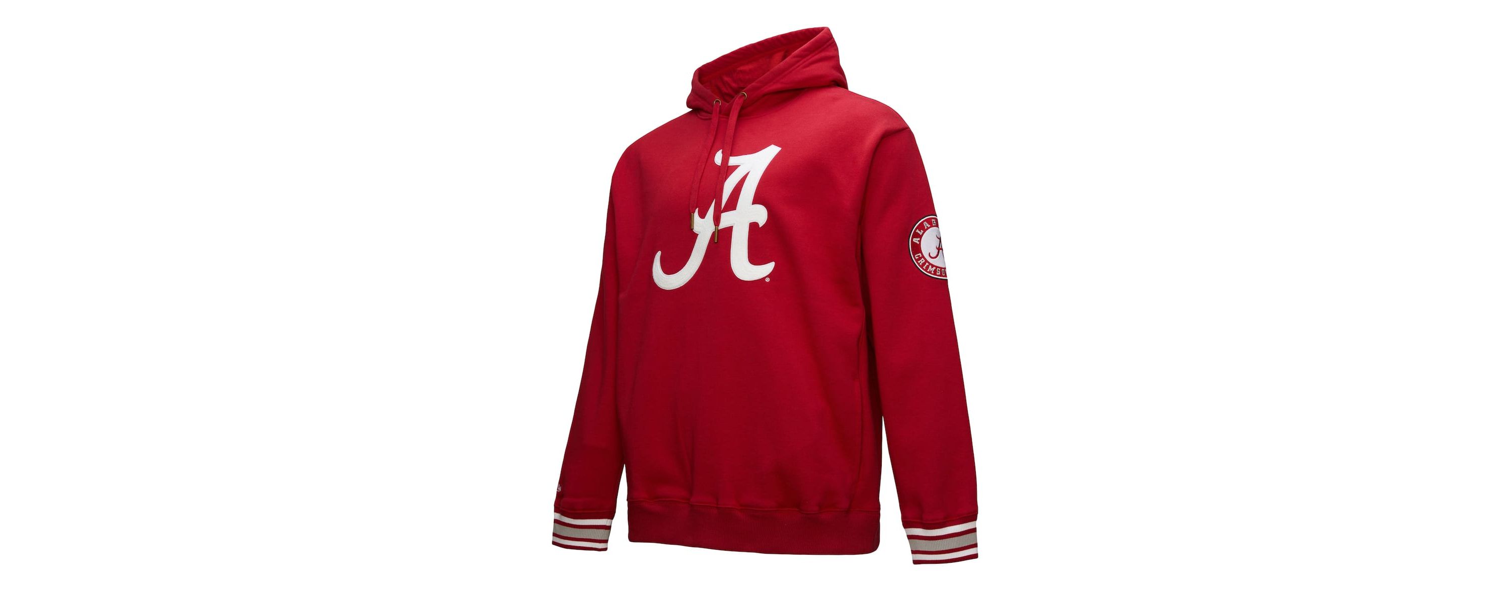 Alabama Crimson Tide NCAA Alabama Tide Chainstich Fleece Pullover Hoodie