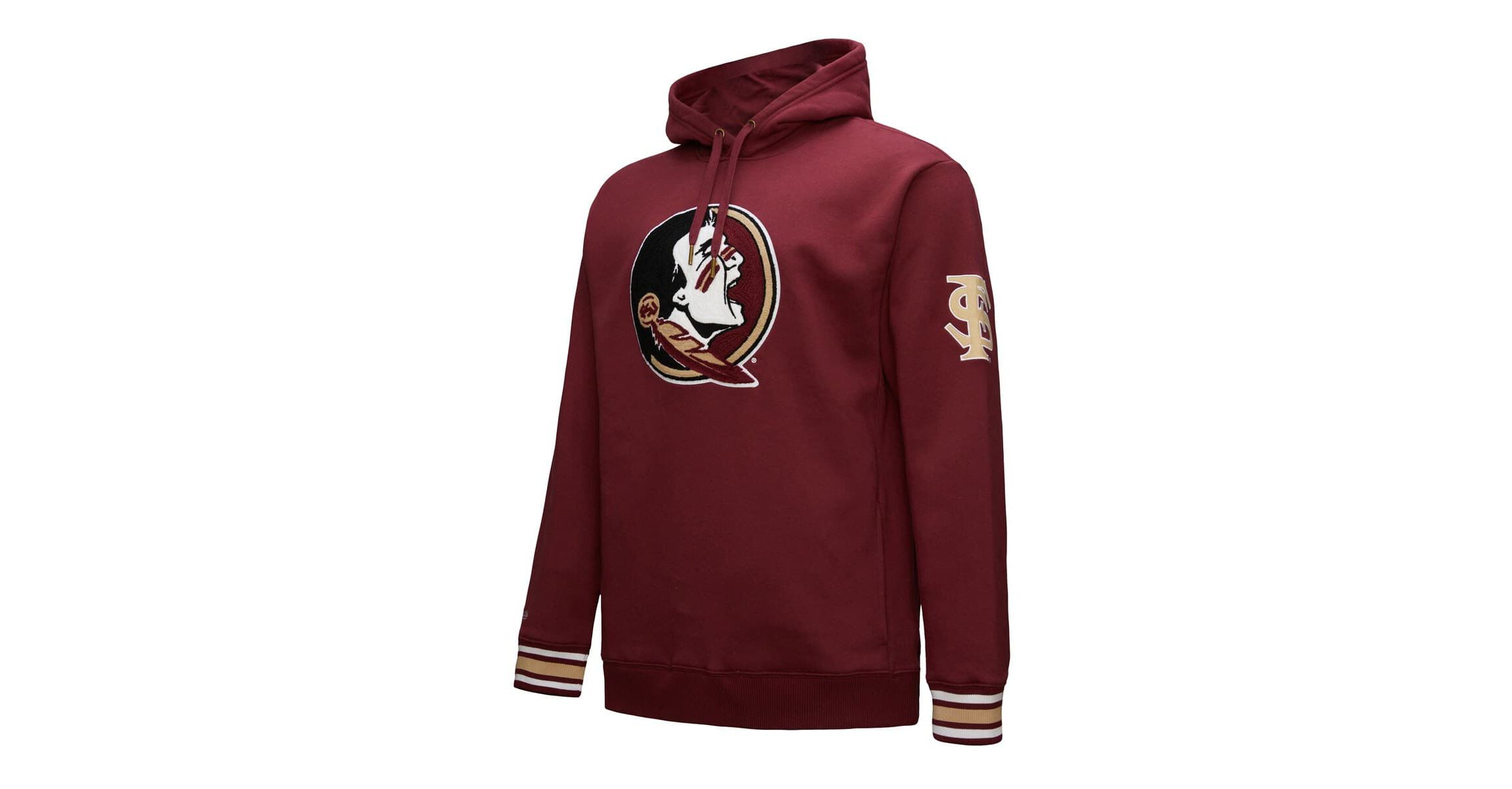 NCAA Florida State Seminoles Chainstich Fleece Pullover Hoodie