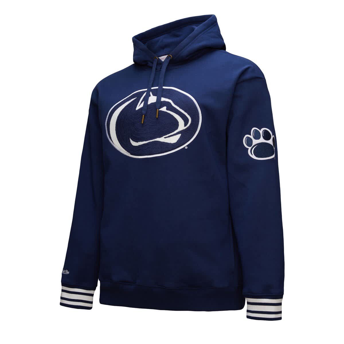 NCAA Penn State Nittany Lions Chainstich Fleece Pullover Hoodie