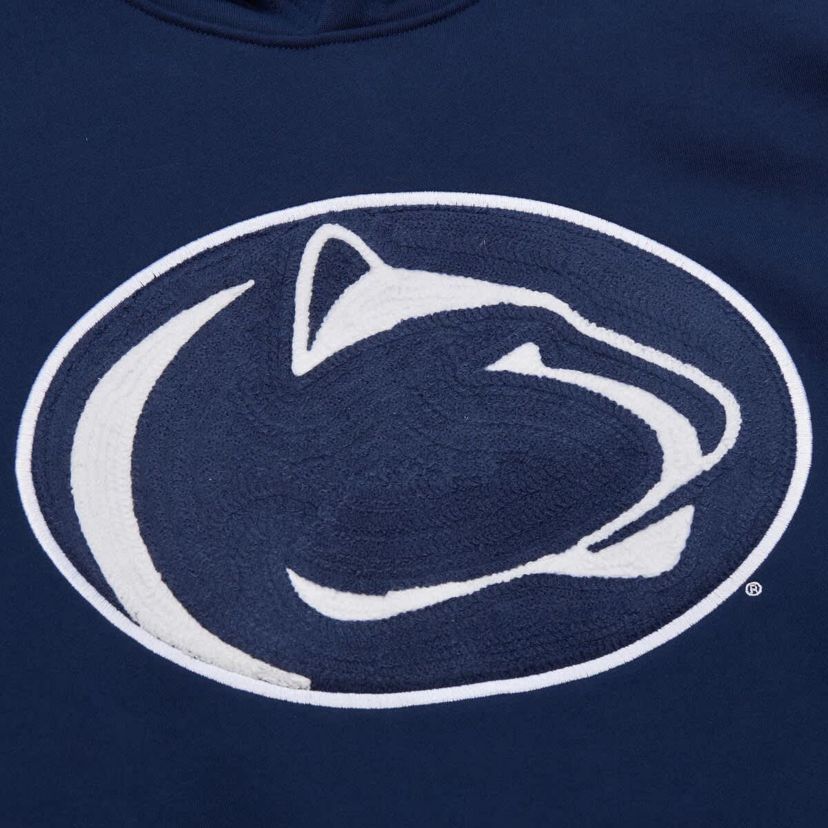 NCAA Penn State Nittany Lions Chainstich Fleece Pullover Hoodie