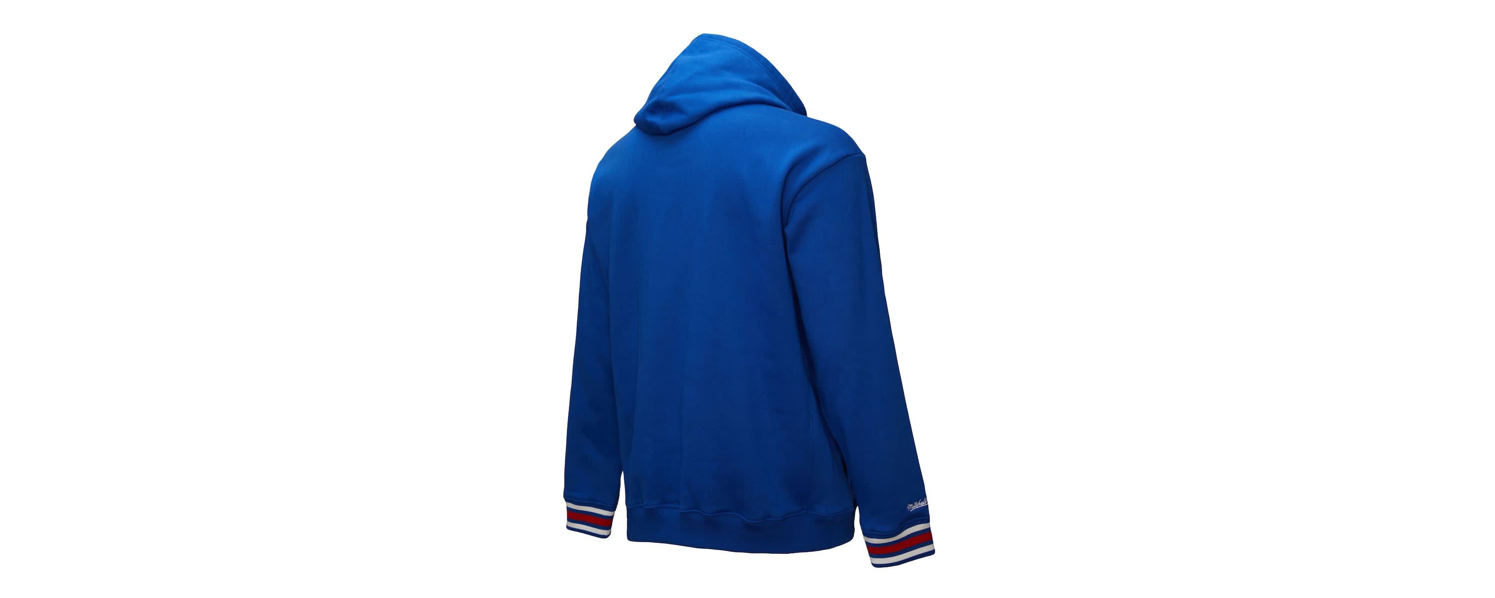 NCAA Kansas Jayhawks Chainstich Fleece Pullover Hoodie