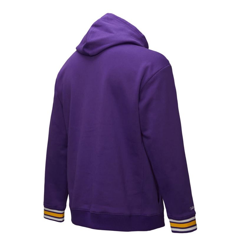 NCAA LSU Tigers Chainstich Fleece Pullover Hoodie