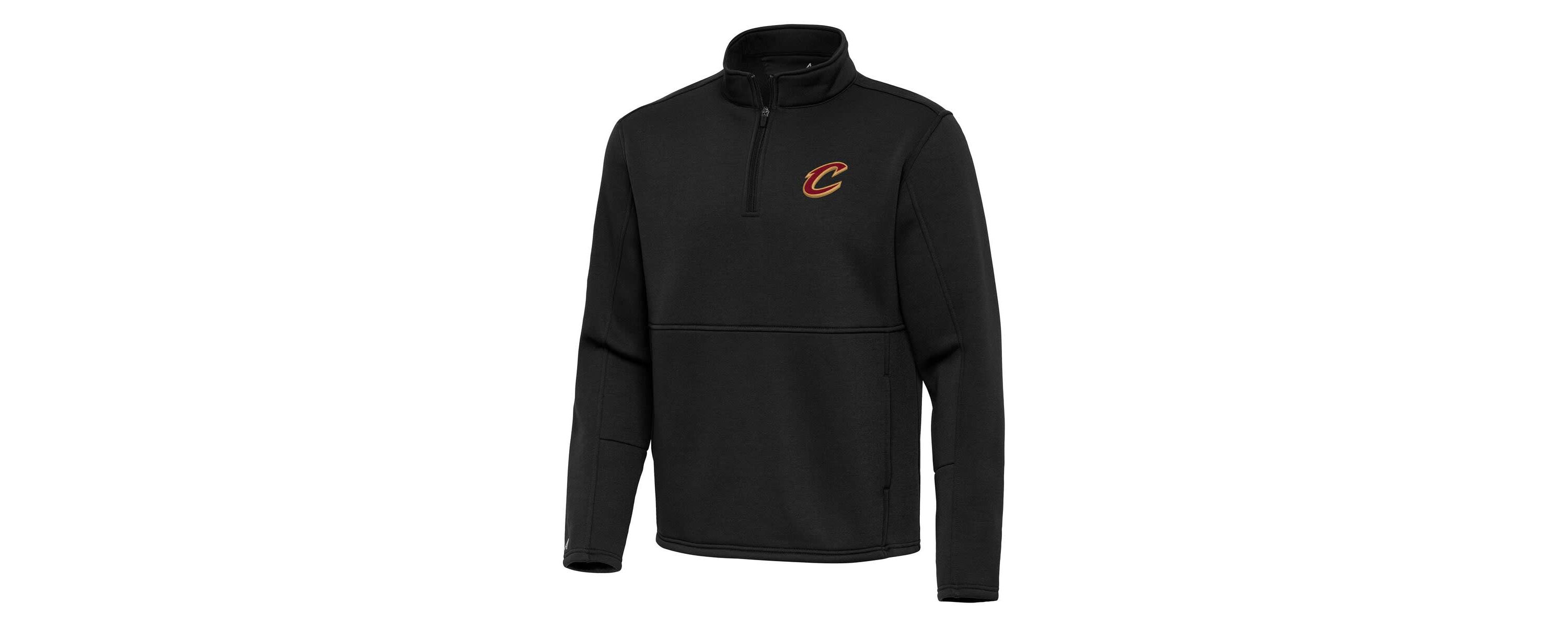 NBA Cleveland Cavaliers Twist Quarter-Zip Pullover Top