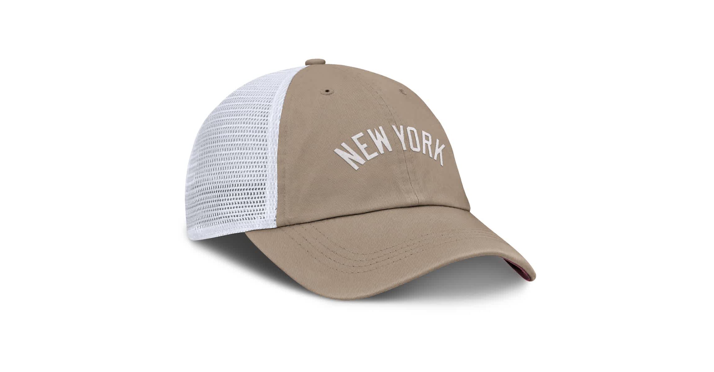 MLB Unisex Nike Khaki/White New York Yankees Mothers Day Club Trucker Adjustable Hat