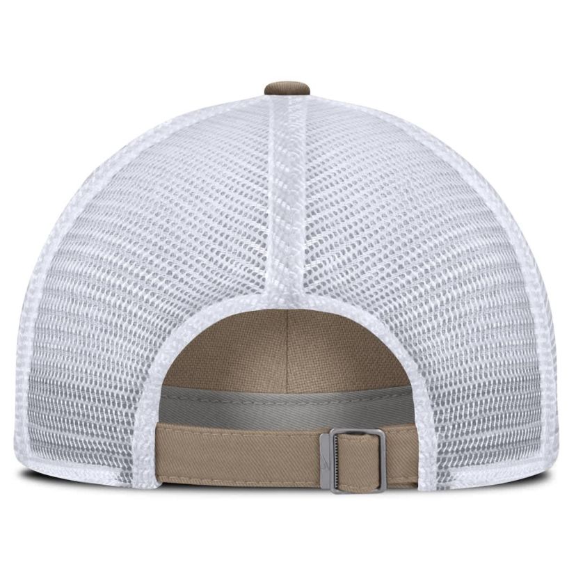 MLB Unisex Nike Khaki/White New York Yankees Mothers Day Club Trucker Adjustable Hat