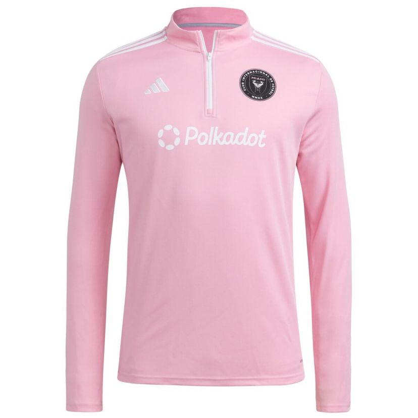 MLS Inter Miami CF 2025 Quarter-Zip Long Sleeve Training Top