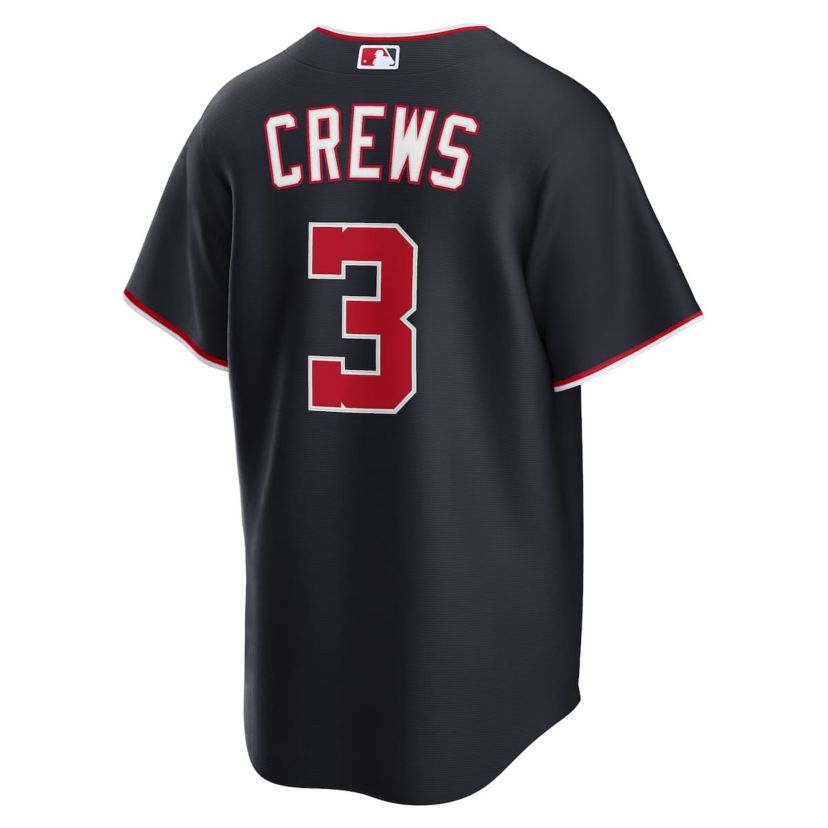 MLB Nike Dylan Crews Washington Nationals Alternate Replica Jersey