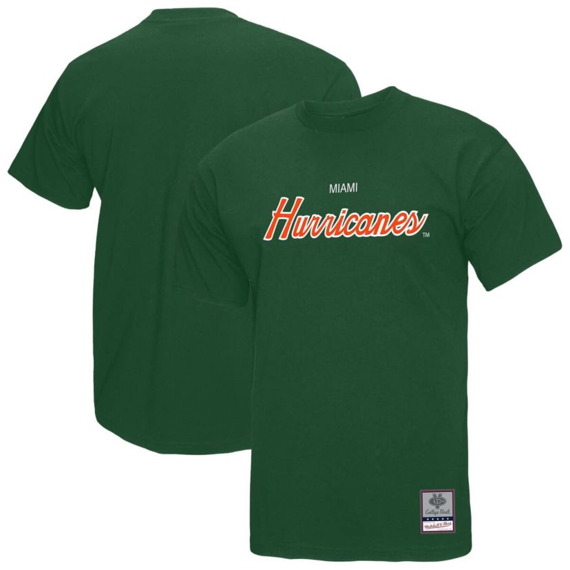 Miami (FL) Hurricanes NCAA Miami Hurricanes Elite Script T-Shirt