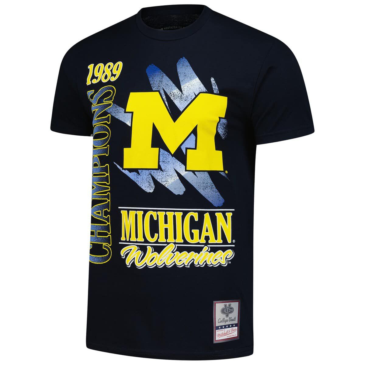 NCAA Michigan Wolverines Retro Brush Mineral Wash T-Shirt