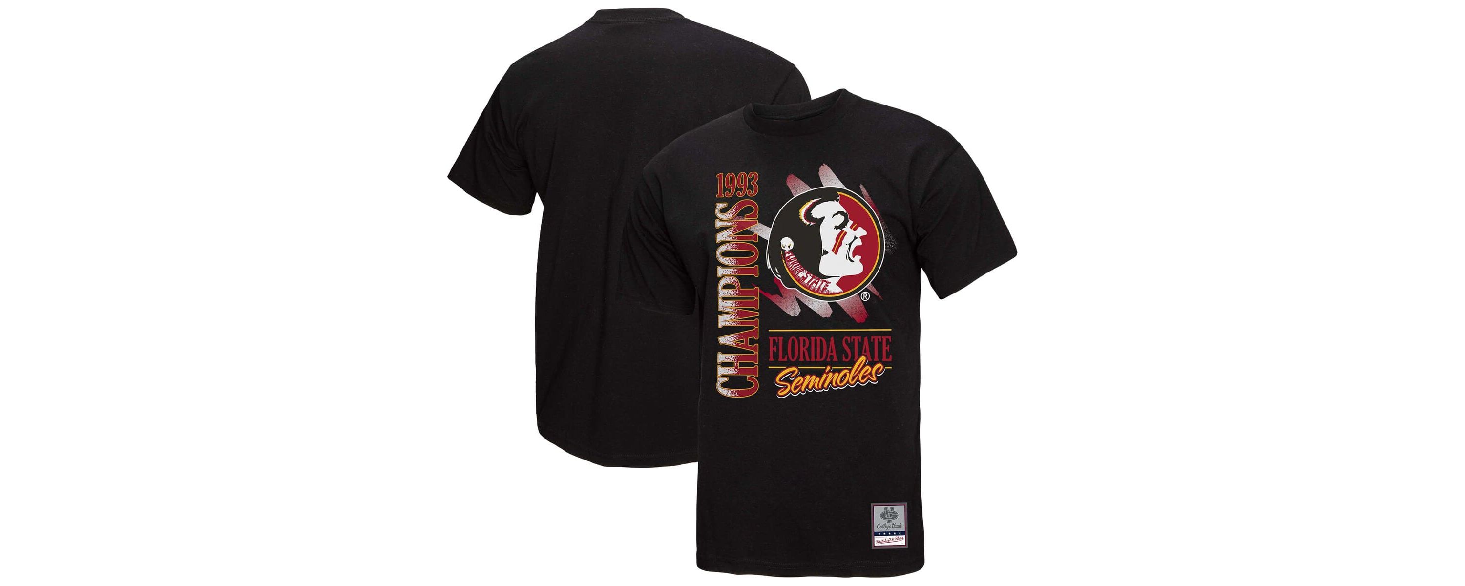NCAA Florida State Seminoles Retro Brush Mineral Wash T-Shirt