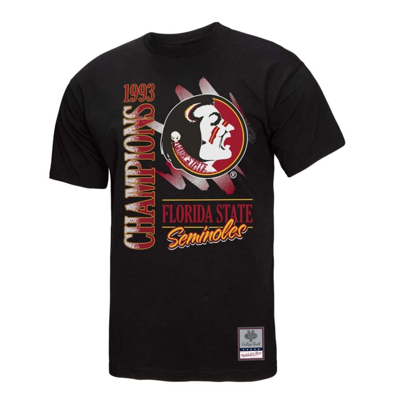 NCAA Florida State Seminoles Retro Brush Mineral Wash T-Shirt