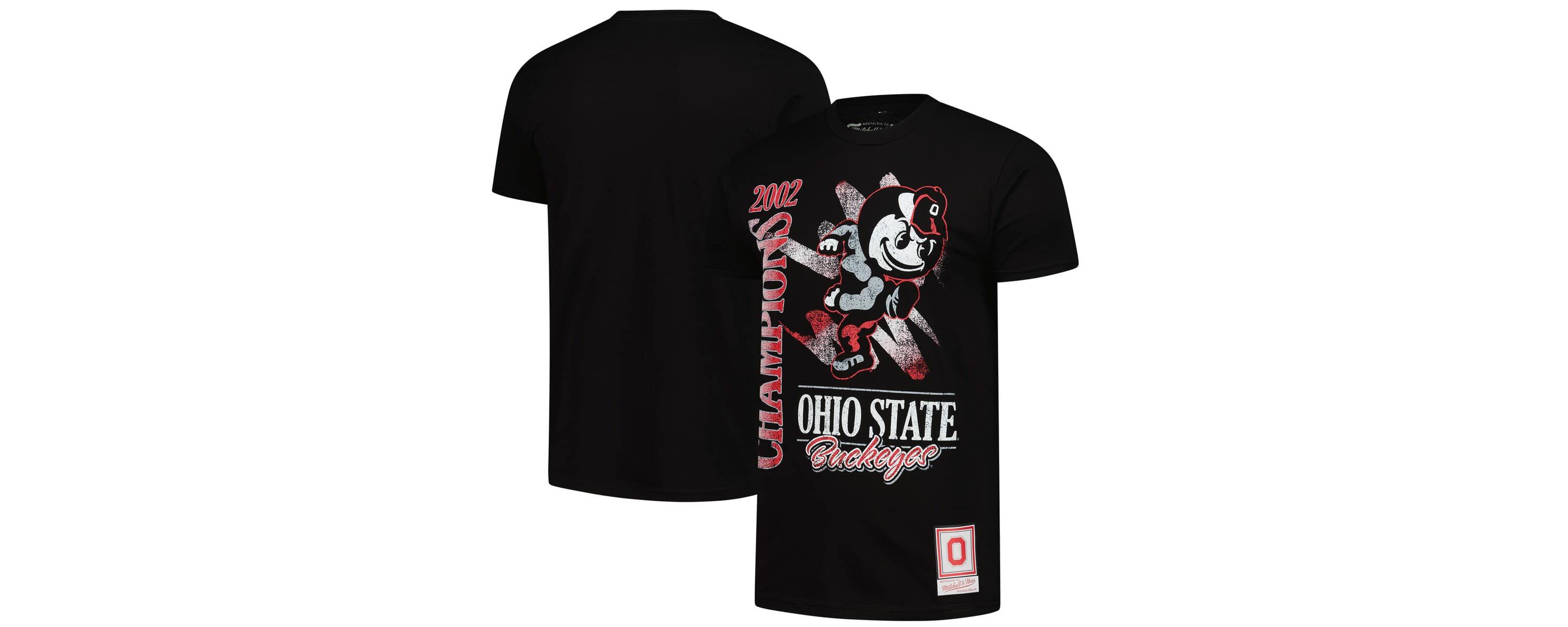 NCAA Ohio State Buckeyes Retro Brush Mineral Wash T-Shirt