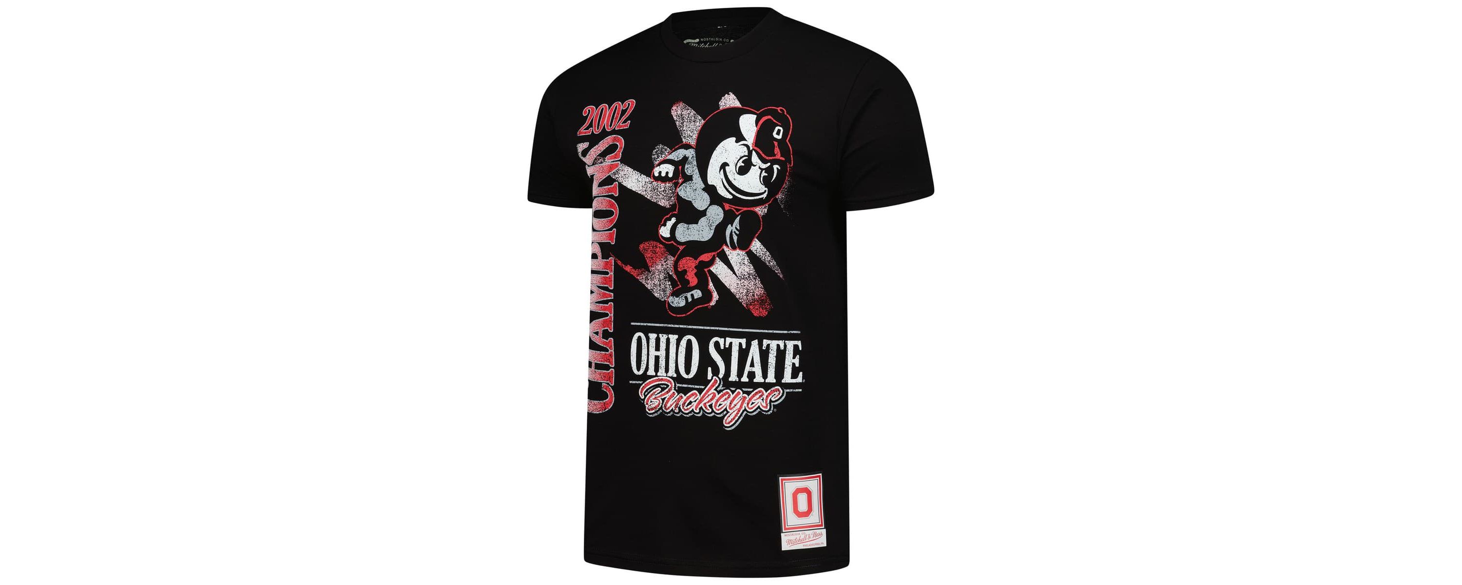 NCAA Ohio State Buckeyes Retro Brush Mineral Wash T-Shirt