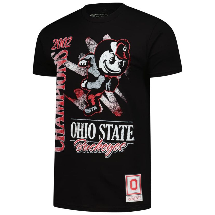 NCAA Ohio State Buckeyes Retro Brush Mineral Wash T-Shirt