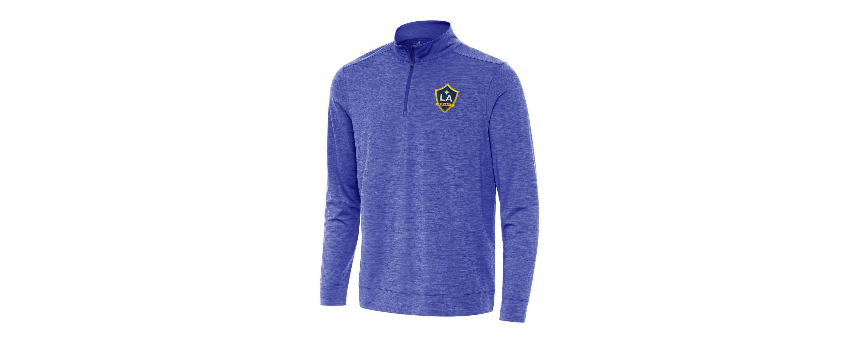 MLS LA Galaxy Bright Quarter-Zip Top