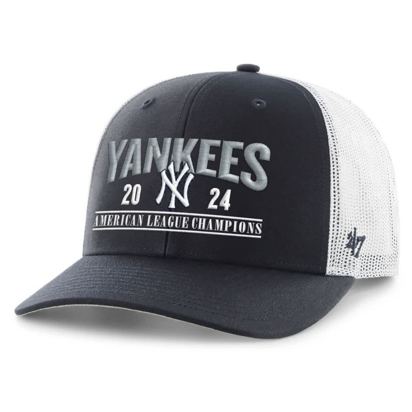 MLB New York Yankees 2024 American League s Trucker Adjustable Hat
