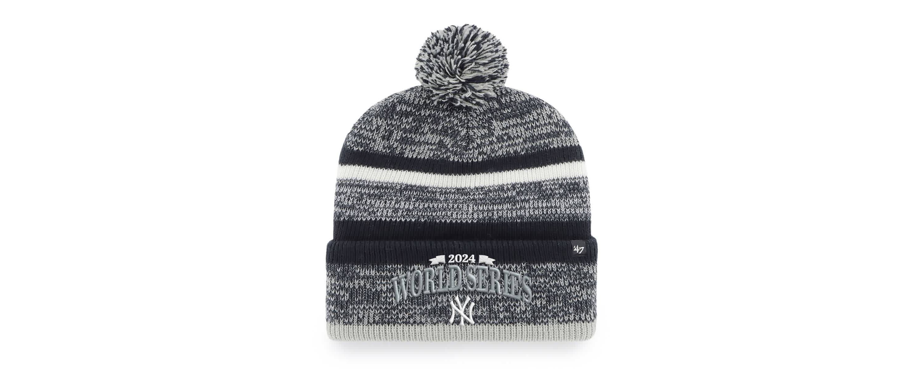 MLB New York Yankees 2024 American League s Northward Cuffed Knit Hat with Pom