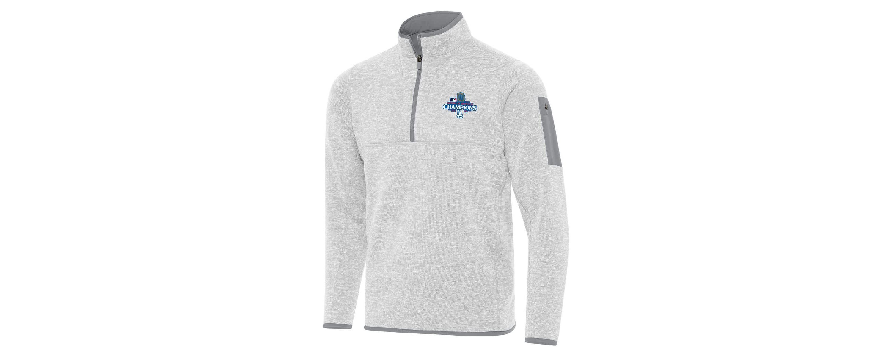 MLB Los Angeles Dodgers 2024 World Series s Fortune Quarter-Zip Sweatshirt
