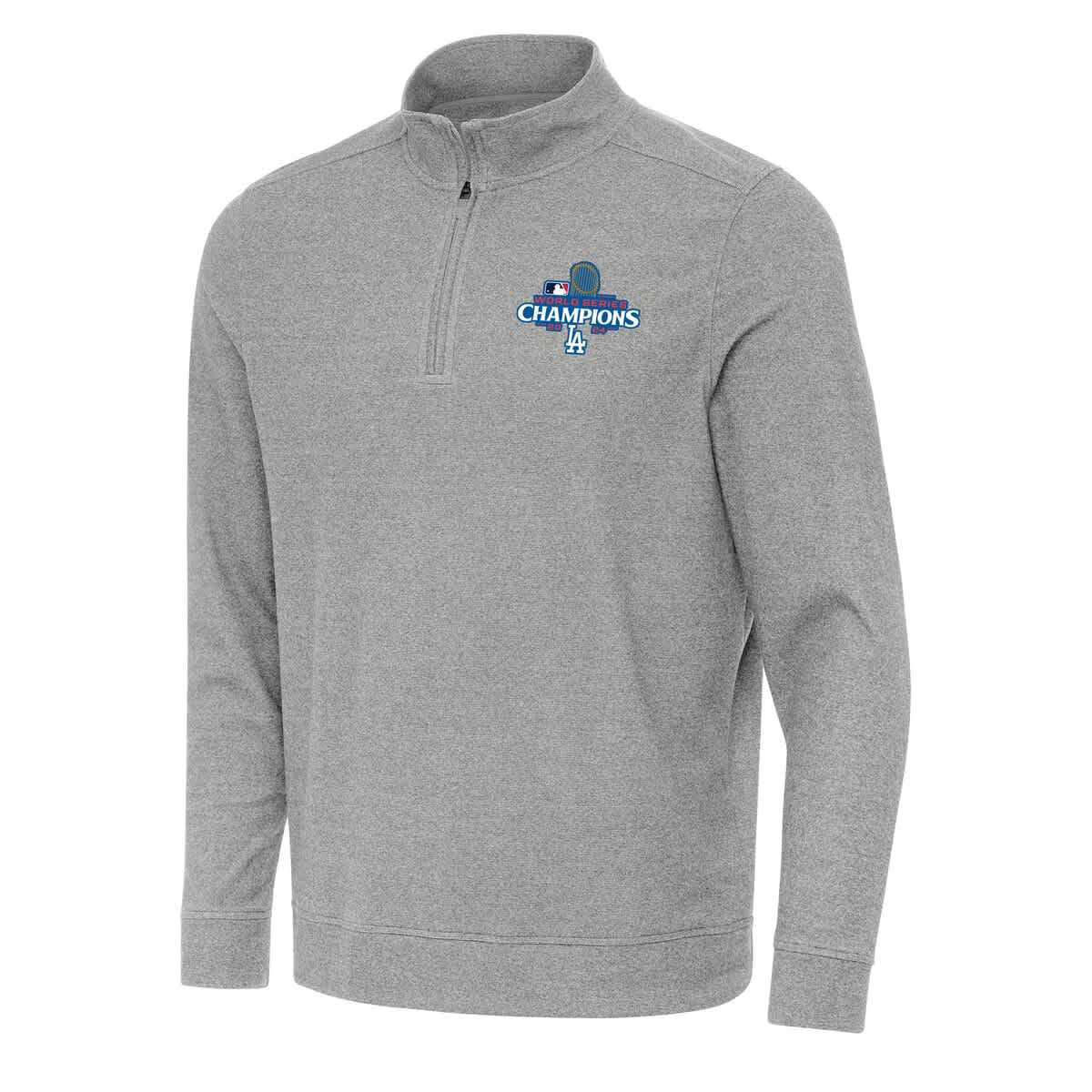 MLB Los Angeles Dodgers 2024 World Series s Subtle Quarter-Zip Sweatshirt