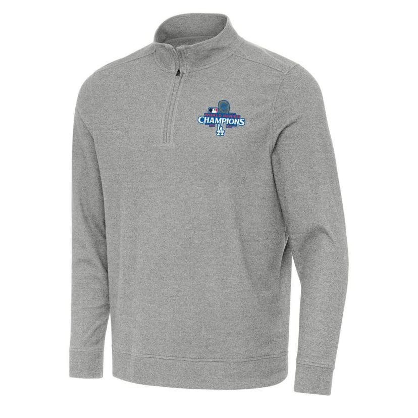 MLB Los Angeles Dodgers 2024 World Series s Subtle Quarter-Zip Sweatshirt