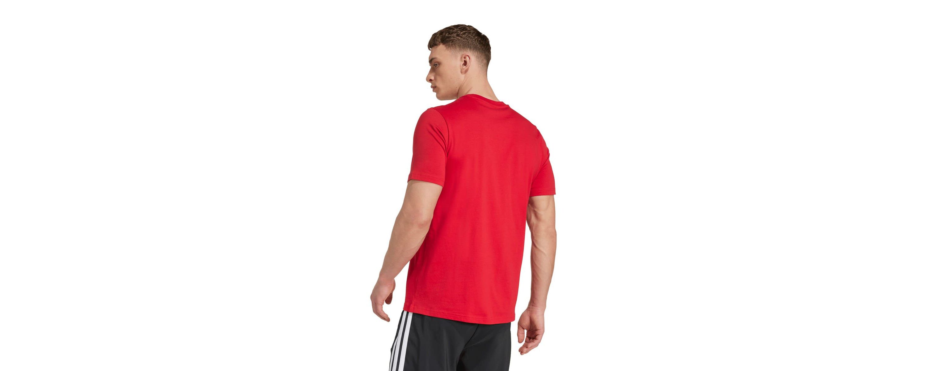 Premier League Manchester United Three-Stripe Wordmark T-Shirt
