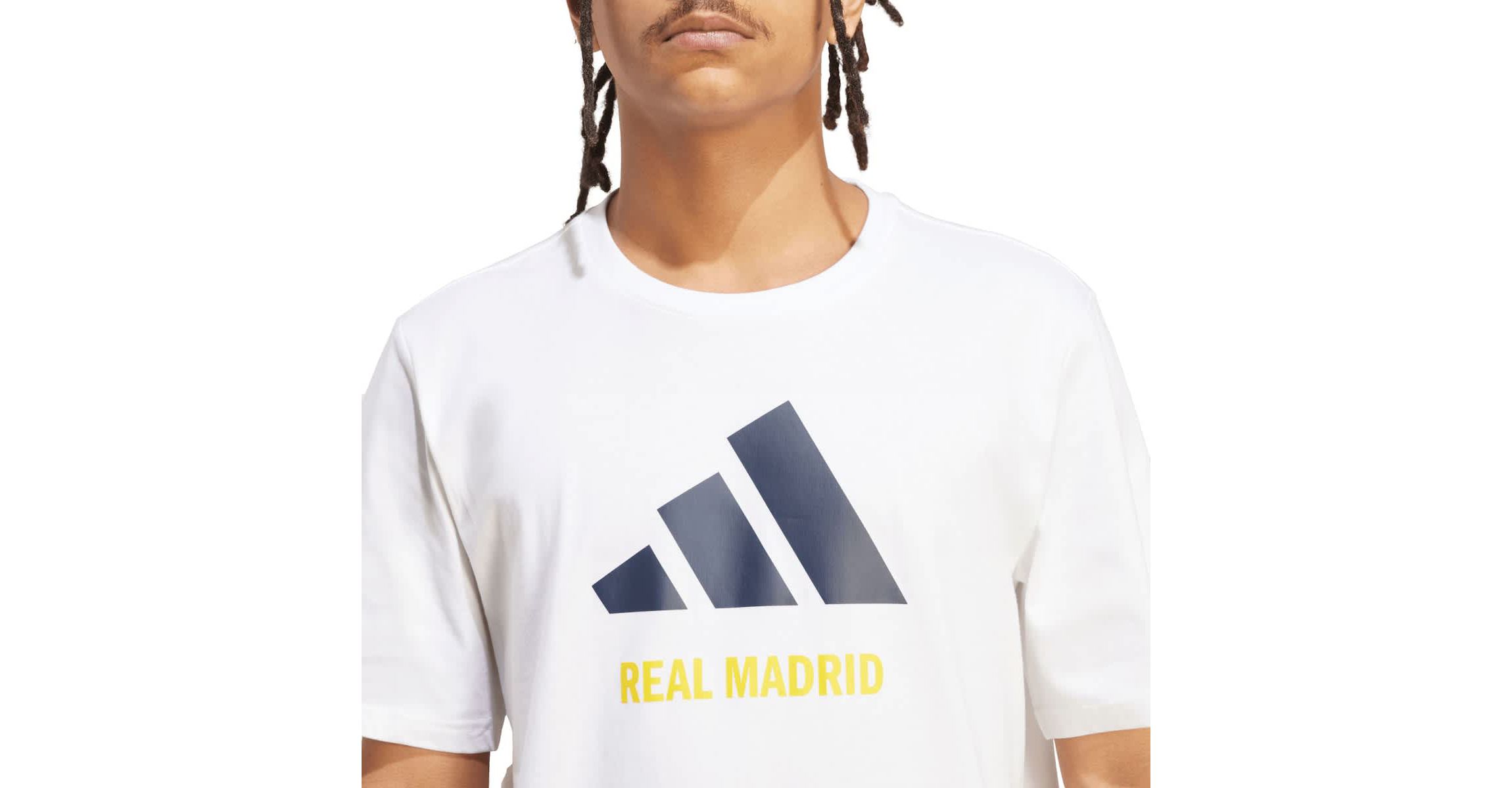 La Liga Real Madrid Three-Stripe Wordmark T-Shirt