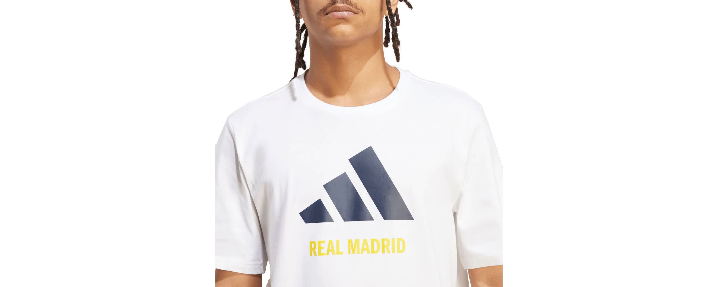 La Liga Real Madrid Three-Stripe Wordmark T-Shirt