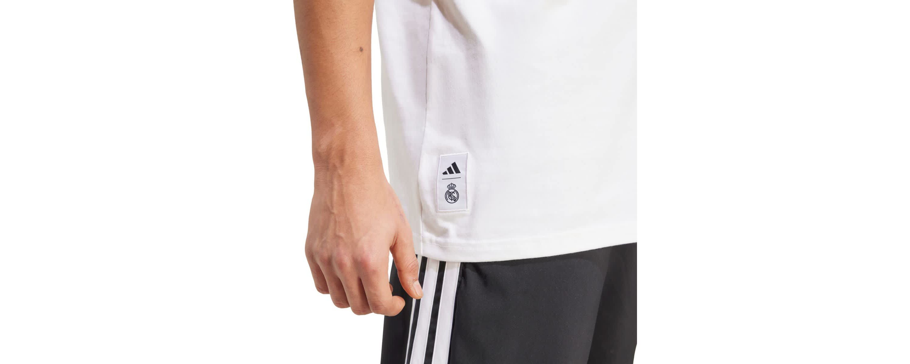 La Liga Real Madrid Three-Stripe Wordmark T-Shirt