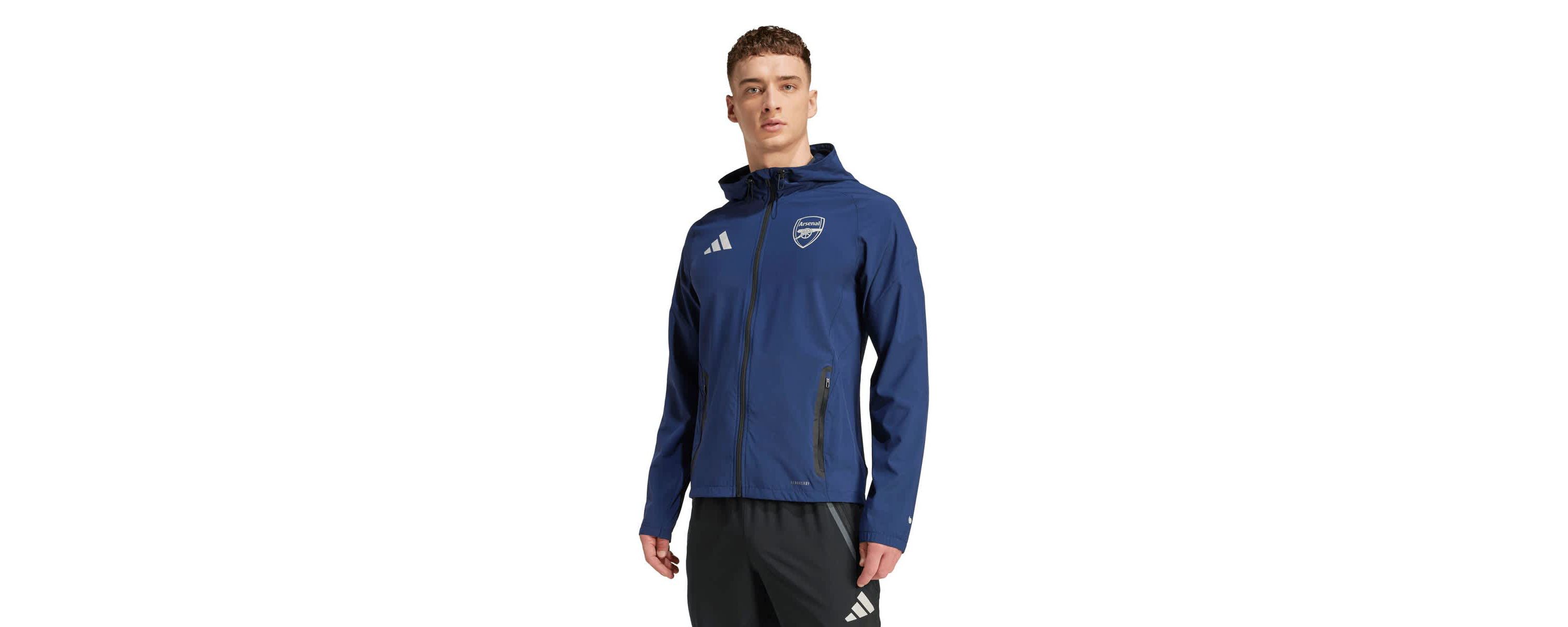 Premier League Arsenal 2025/26 Tiro Vis Tech Travel Jacket