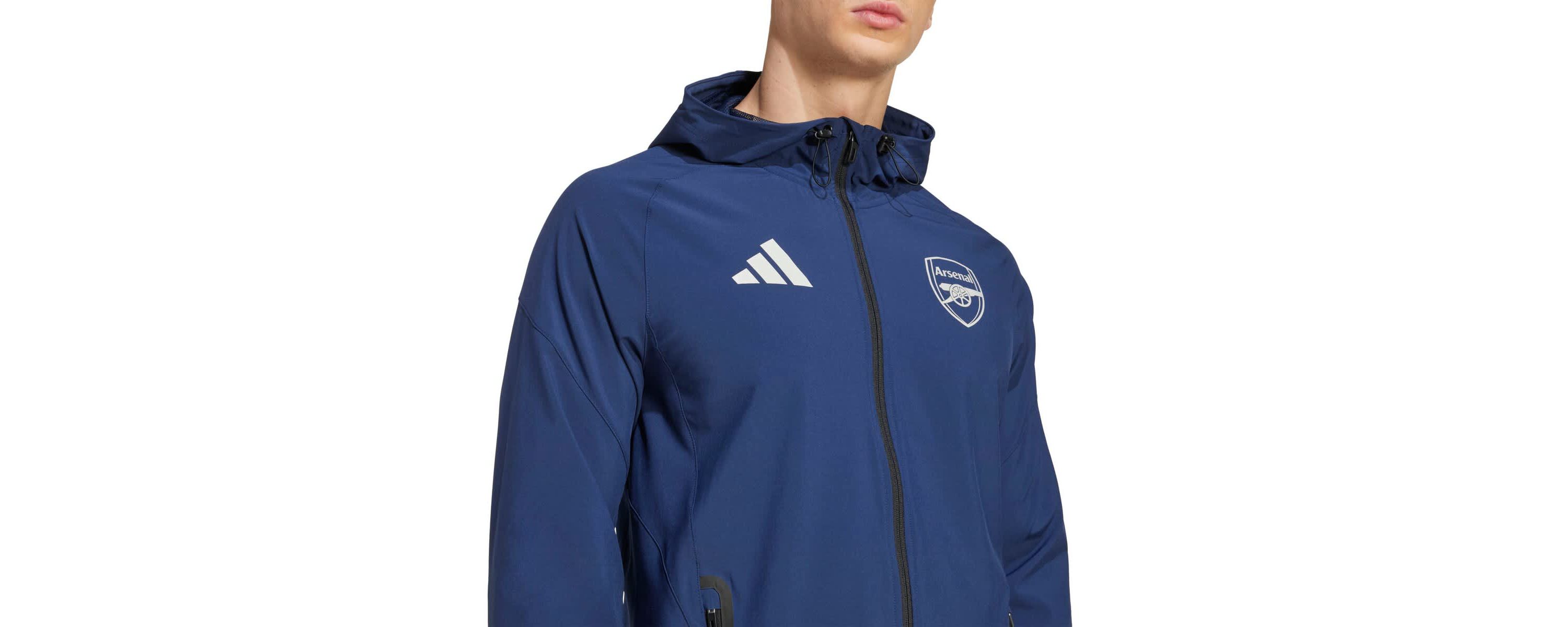 Premier League Arsenal 2025/26 Tiro Vis Tech Travel Jacket