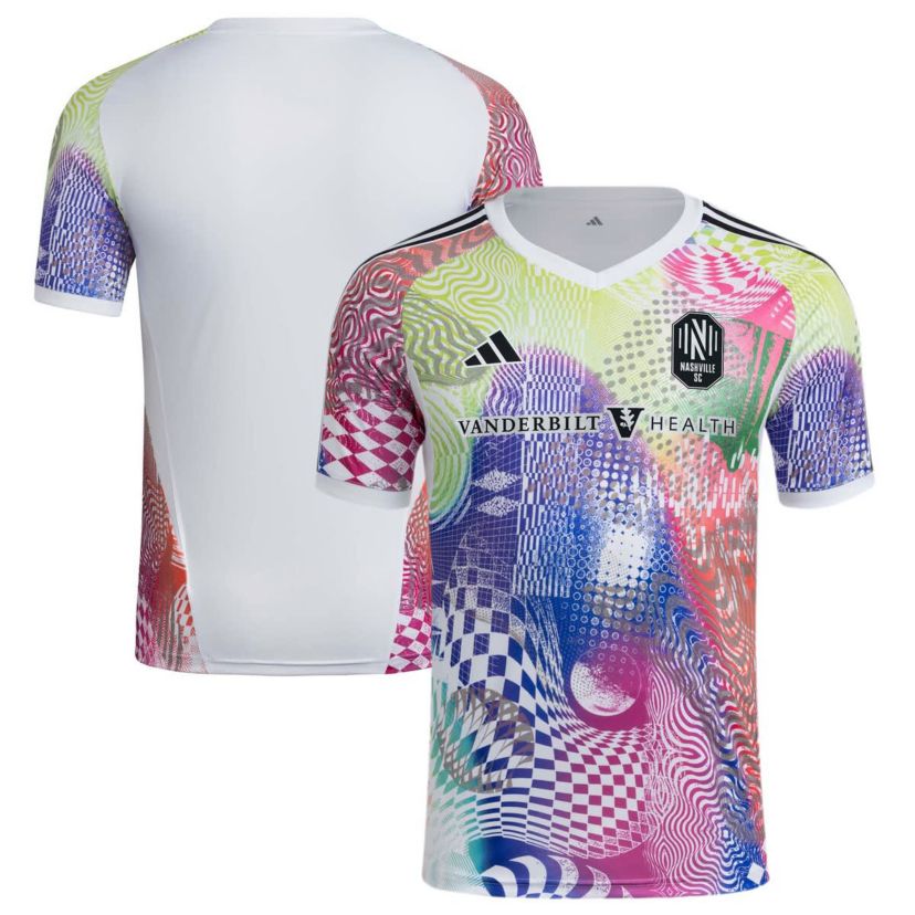 MLS Nashville SC 2025 Pride Pre-Match Top