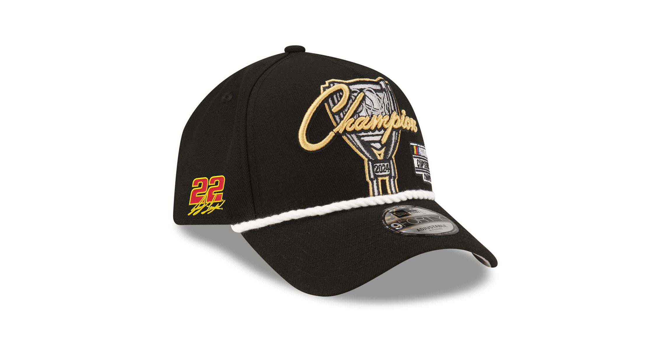 NASCAR Joey Logano 2024 Cup Series 9FORTY Adjustable Hat