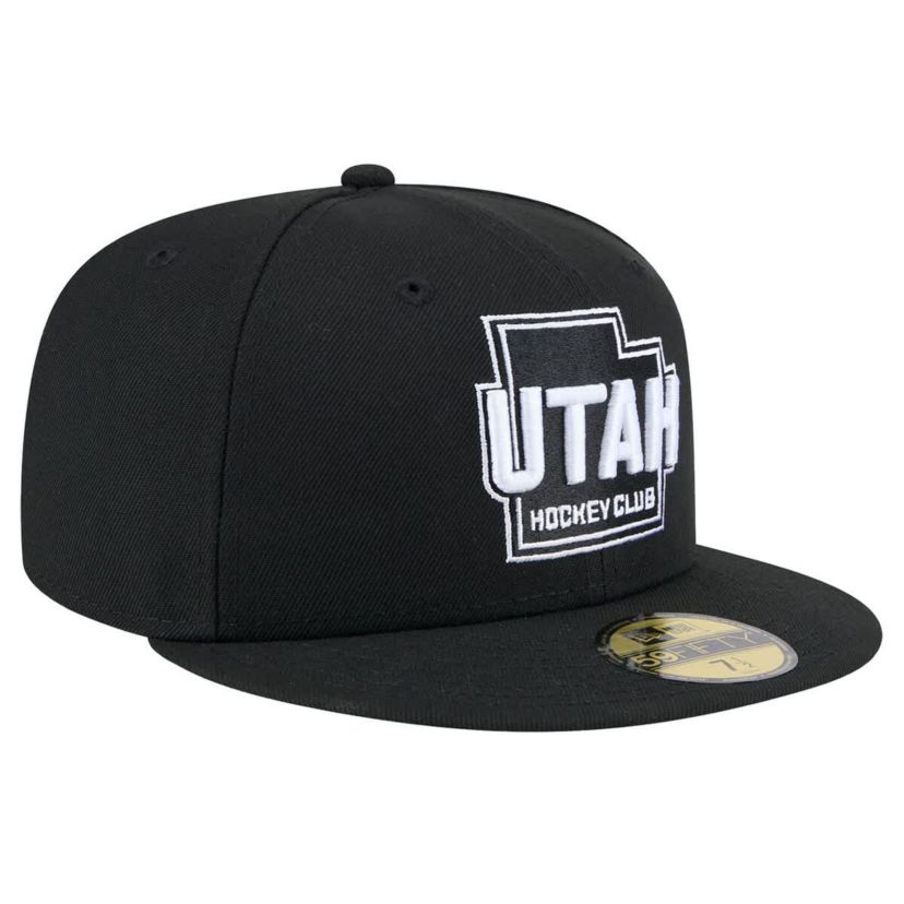 NHL Utah Hockey Club State Shape 1st Season 59FIFTY Fitted Hat