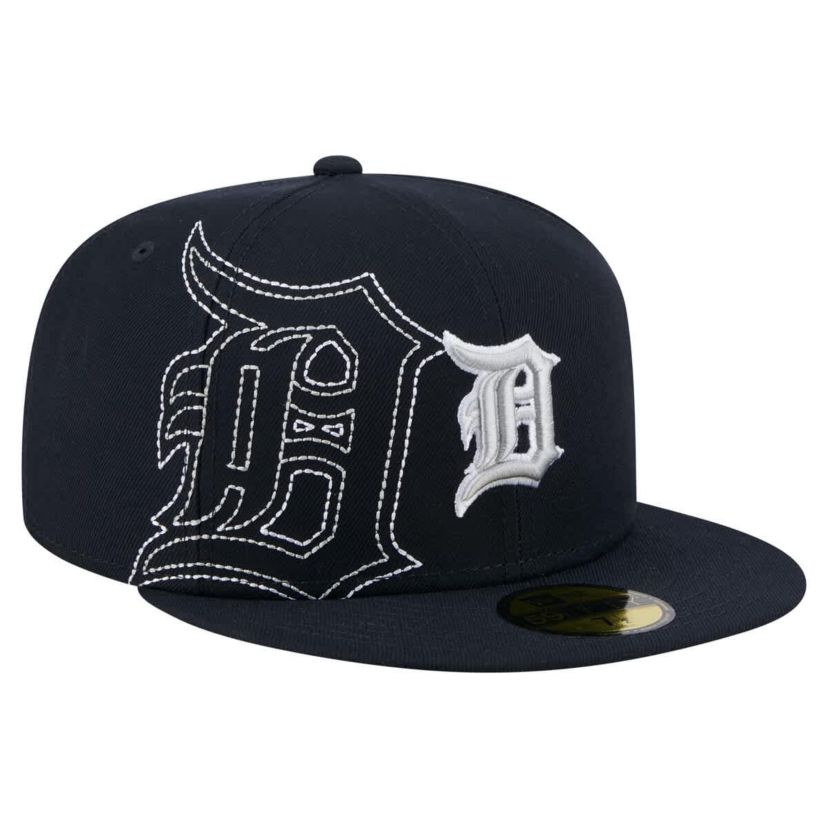 MLB Detroit Tigers Yarn Stitch 59FIFTY Fitted Hat