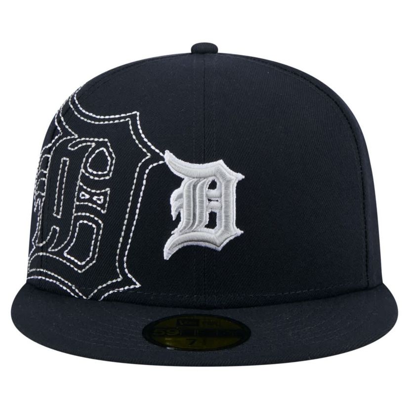 MLB Detroit Tigers Yarn Stitch 59FIFTY Fitted Hat