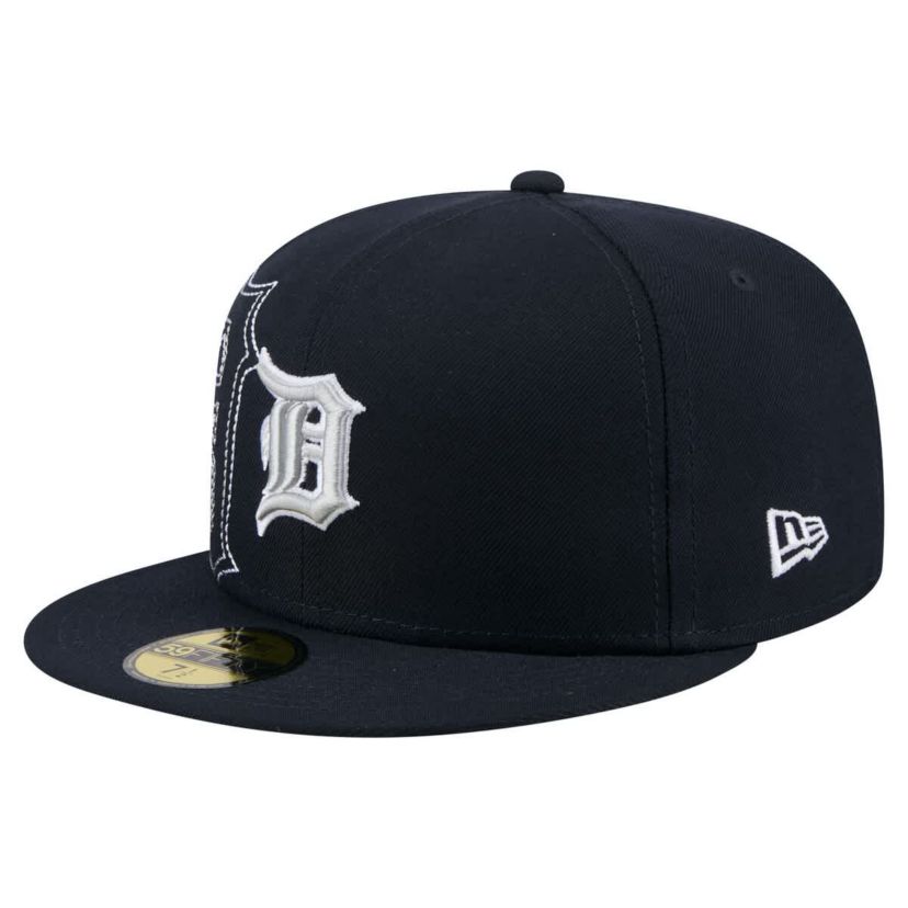 MLB Detroit Tigers Yarn Stitch 59FIFTY Fitted Hat