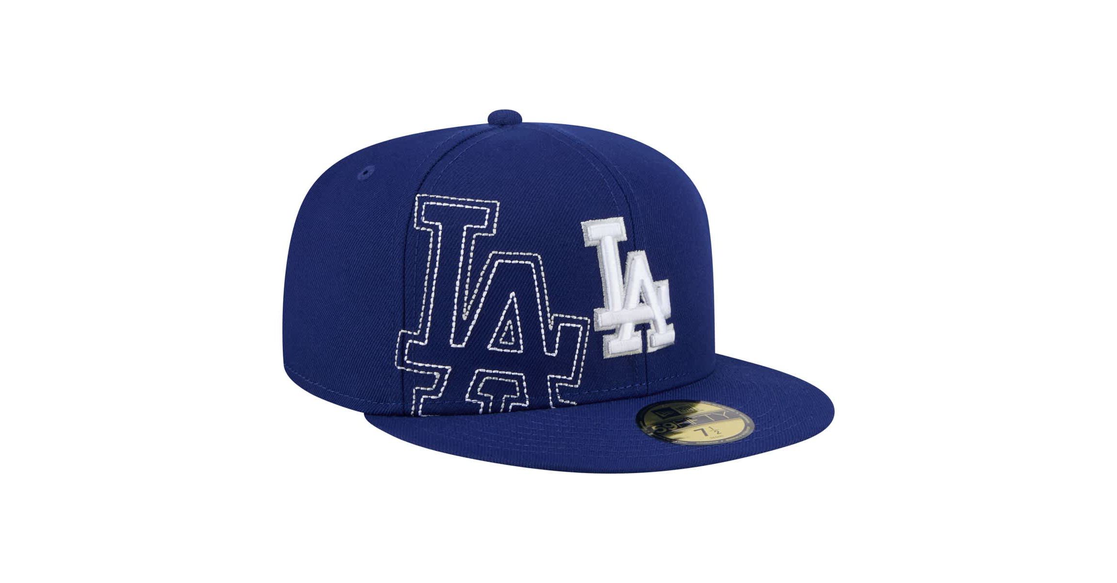 MLB Los Angeles Dodgers Yarn Stitch 59FIFTY Fitted Hat