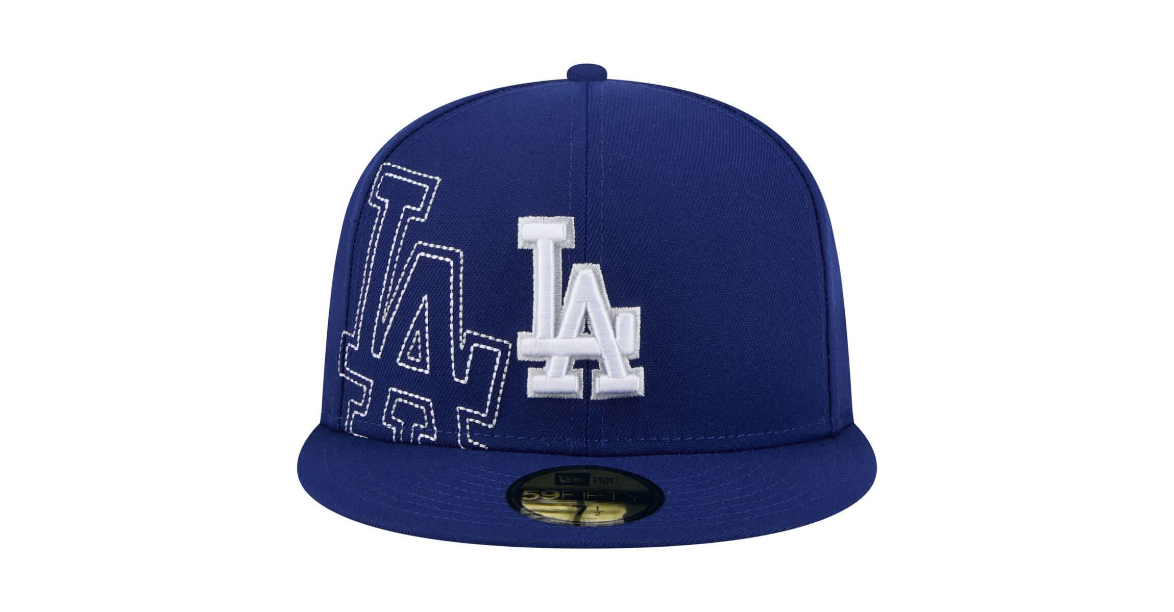 MLB Los Angeles Dodgers Yarn Stitch 59FIFTY Fitted Hat
