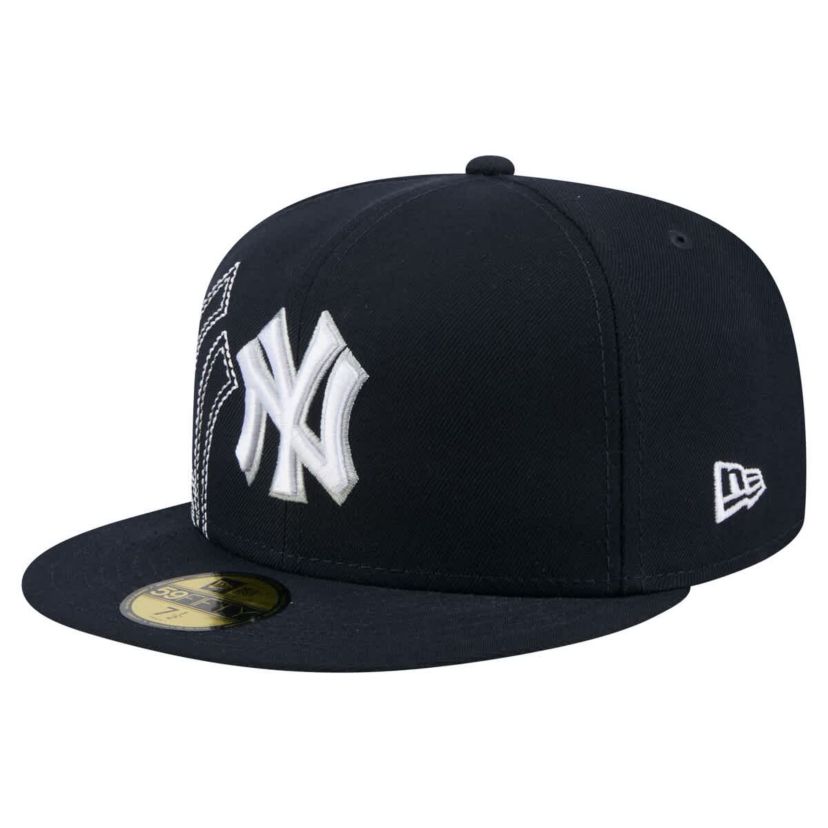 MLB New York Yankees Yarn Stitch 59FIFTY Fitted Hat