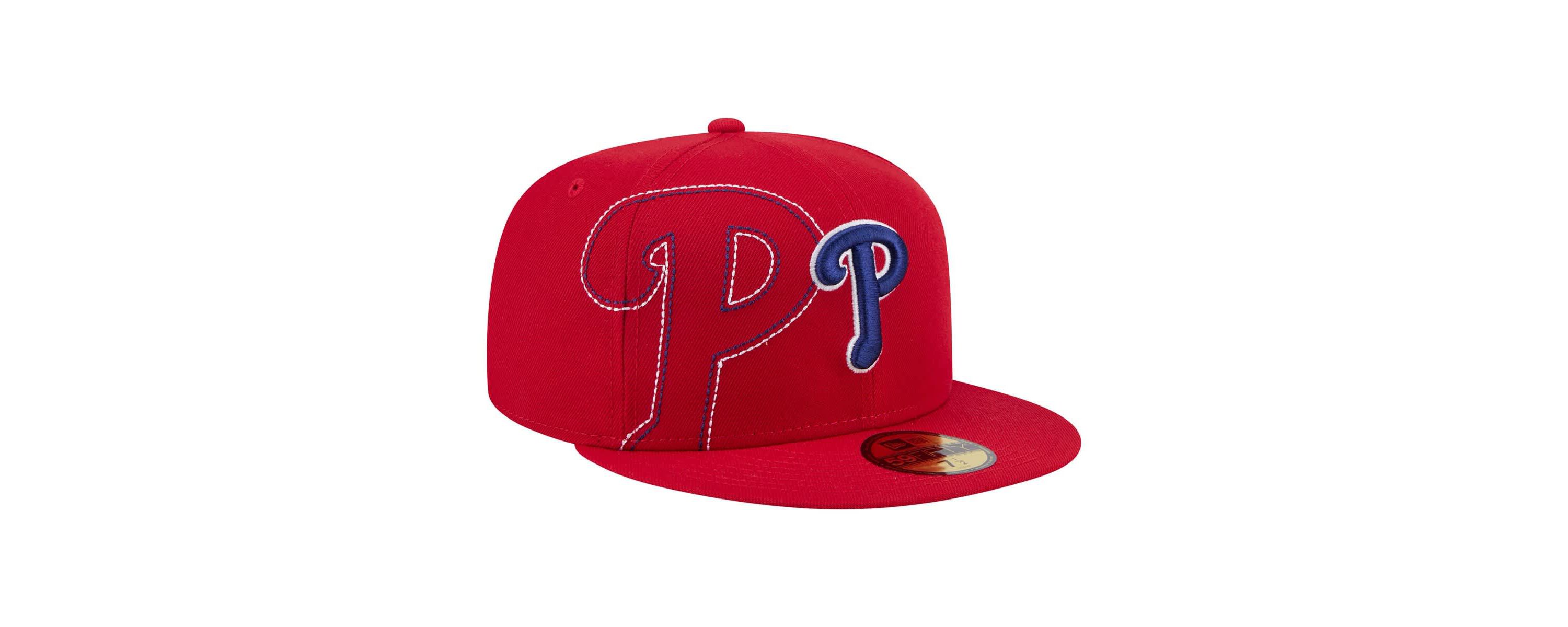 MLB Philadelphia Phillies Yarn Stitch 59FIFTY Fitted Hat