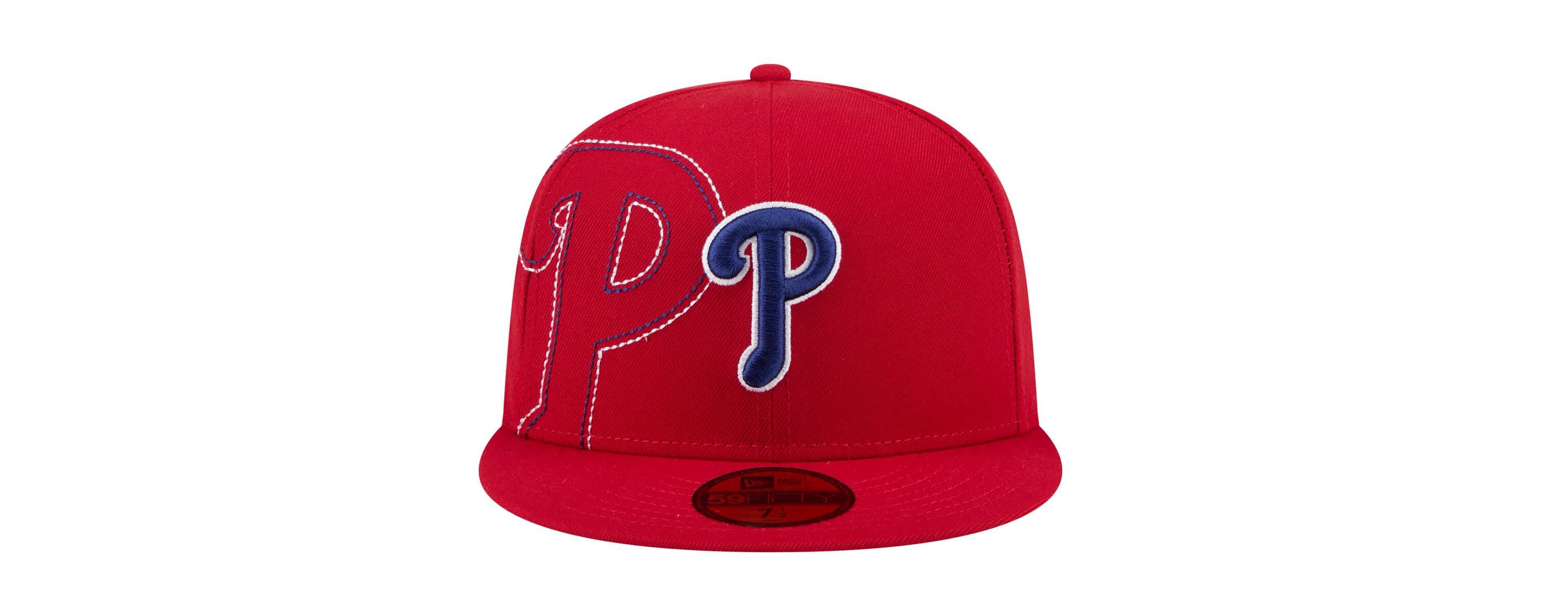 MLB Philadelphia Phillies Yarn Stitch 59FIFTY Fitted Hat