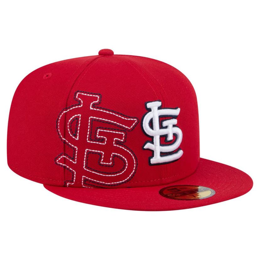 MLB St. Louis Cardinals Yarn Stitch 59FIFTY Fitted Hat
