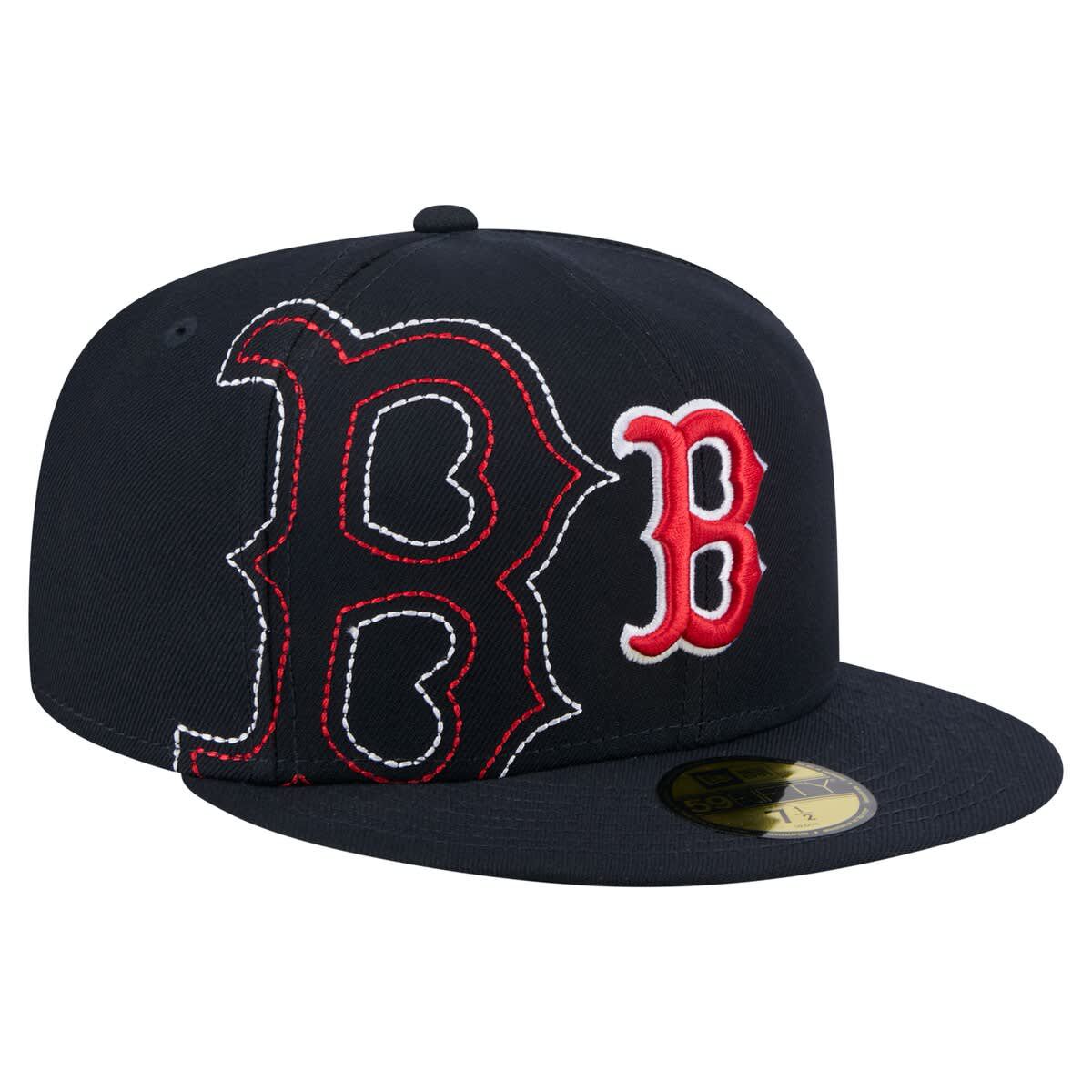 New Era Boston Red Sox MLB Boston Sox Yarn Stitch 59FIFTY Fitted Hat | Belk